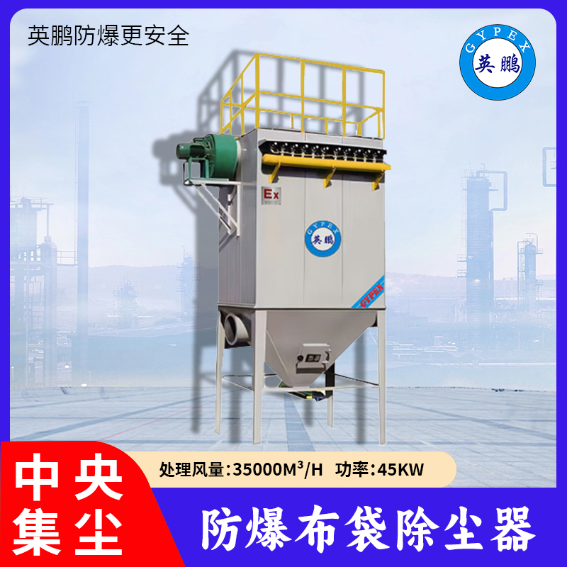 防爆中央大型除尘器-45KW